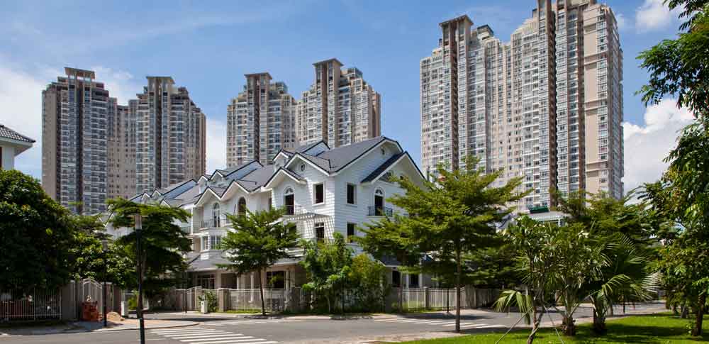 Hình phối cảnh Saigon Pearl năm 2020